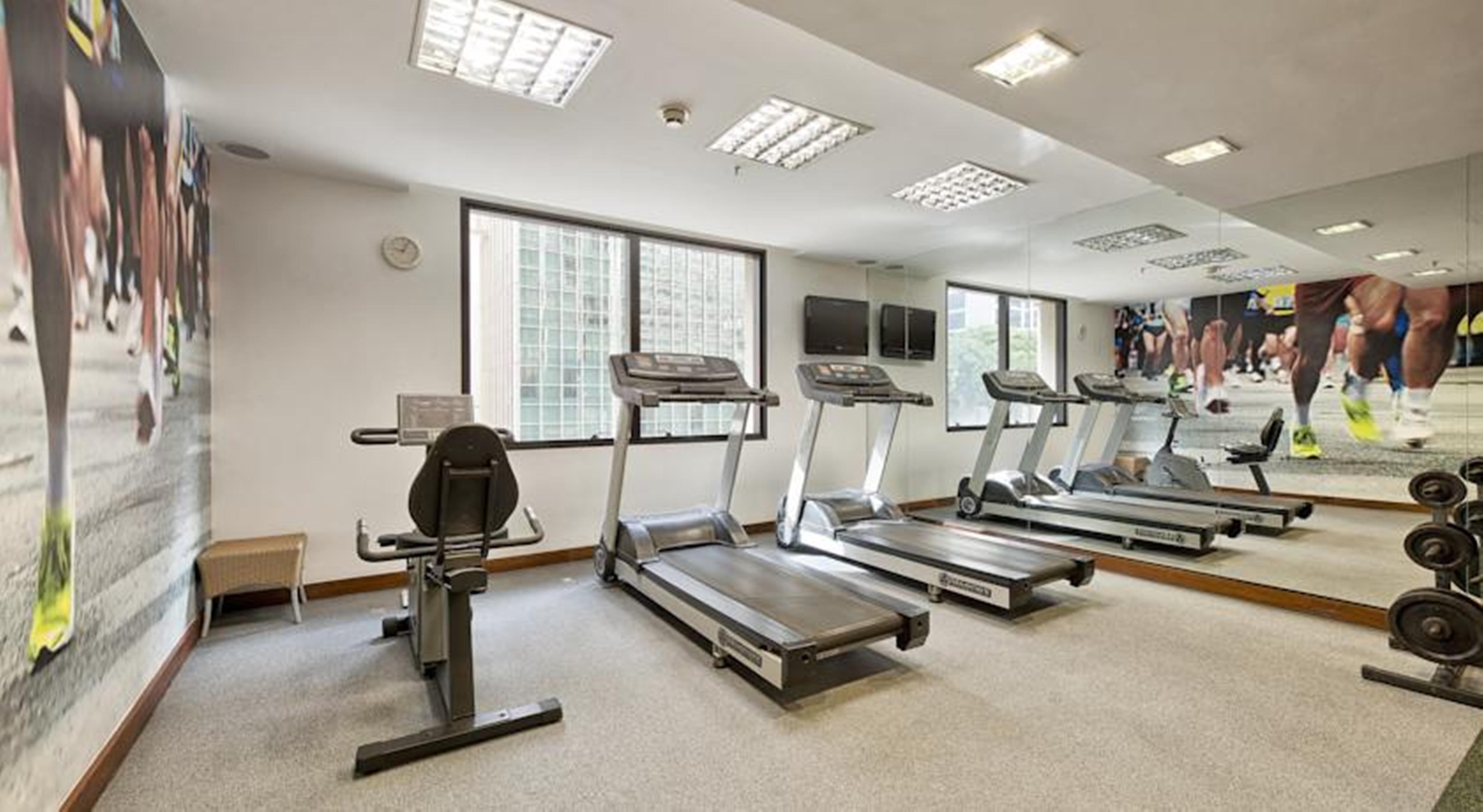 Melia Paulista Hotell São Paulo Exteriör bild The gym at the hotel